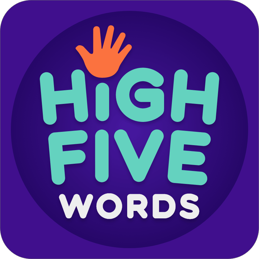 High 5 Words Logo